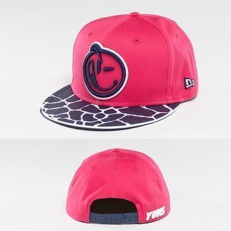 Yums Snapback Lippis Vaaleanpunainen