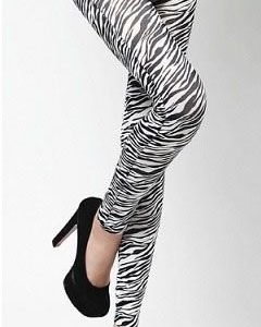 Zebra Leggings Tights