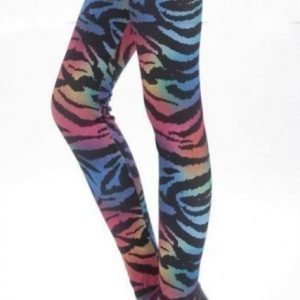 Zebra color leggings tights