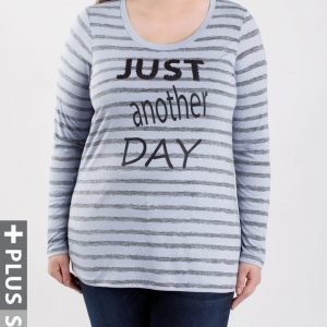 Zizzi pitkähihainen T-paita