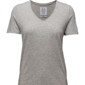 Zoe Karssen Loose Fit Low V-Neck Tee