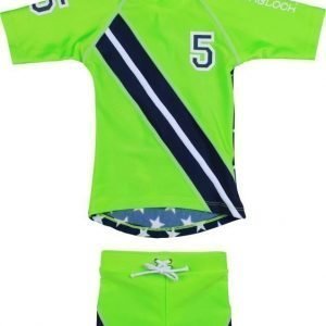 Zunblock UV-setti Stars and stripes Lime