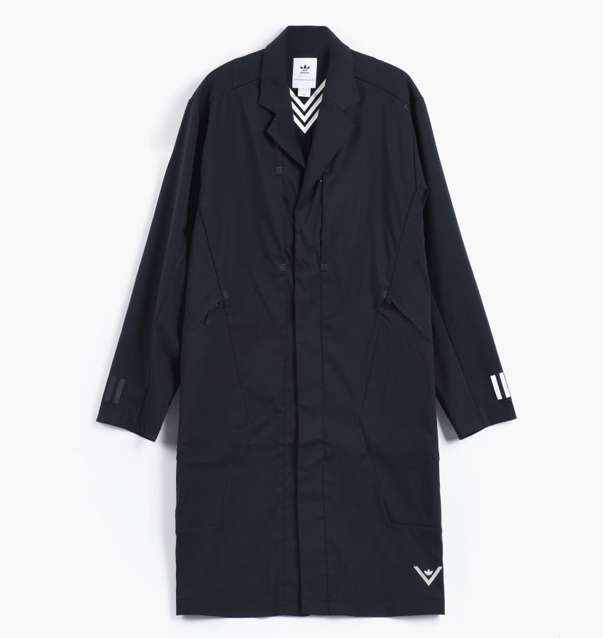 adidas white mountaineering long coat