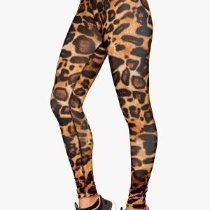 b:motion Alex printed train tights Leopard printed