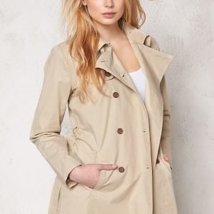 b.young Alex Short Trenchcoat Oxford Tan