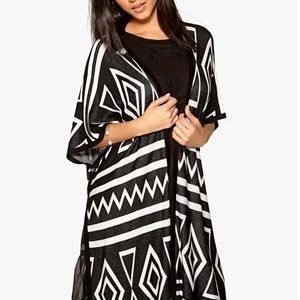 b.young Alina Poncho 80001 Musta