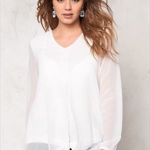 b.young Hadina blouse Off White