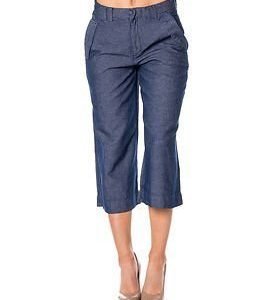 edc by Esprit Culotte Pants Blue Denim