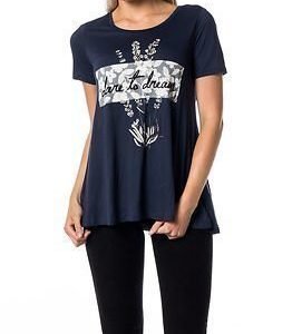 edc by Esprit Easy Print Tee Navy