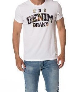 edc by Esprit Tropical T-Shirt White