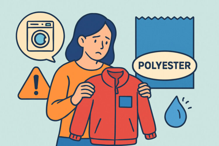 Polyesterin hyvät ja huonot puolet vaatemateriaalina
