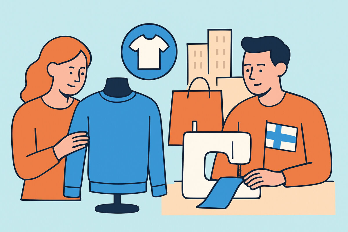 Suomalaiset vaatemerkit ja kotimaiset valmistajat